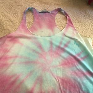 Hand made tie dye tank top